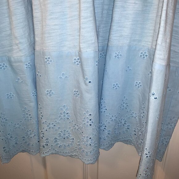 Jason Wu Tiered Pastel Sundress Plus Size 2X Pastel Blue Summer Vacation Beach - Picture 4 of 7